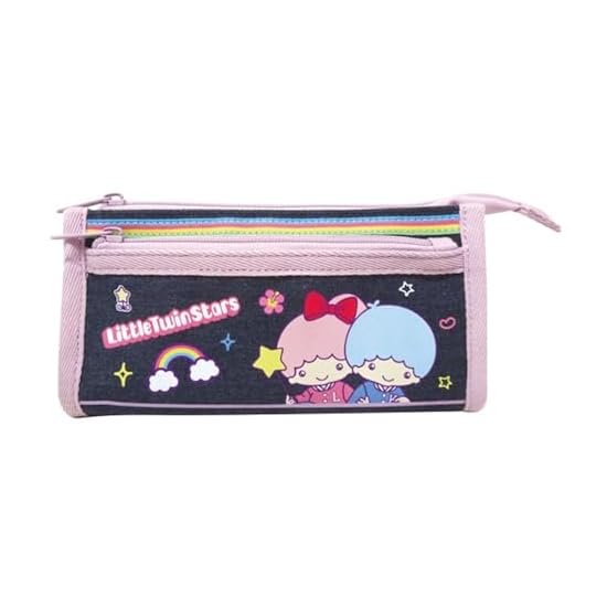 K Company Sanrio Characters (Mune-Kyun Memories) Denim Pouch Little Twin Stars SAM-DP-TS