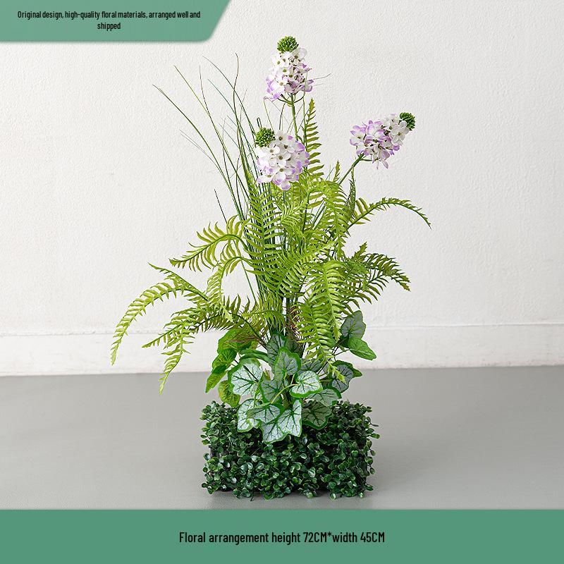 Greenery and Floral Art Installation for Open Spaces and Window Displays