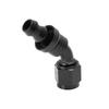 X AUTOHAUX Fitting Hose End AN6 AN Type 45 Degree
