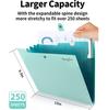 1 szt. Folder akordeonowy formatu A4 5 kieszeniowy Folder na dokumenty Organizer na papier do szkoły biura
