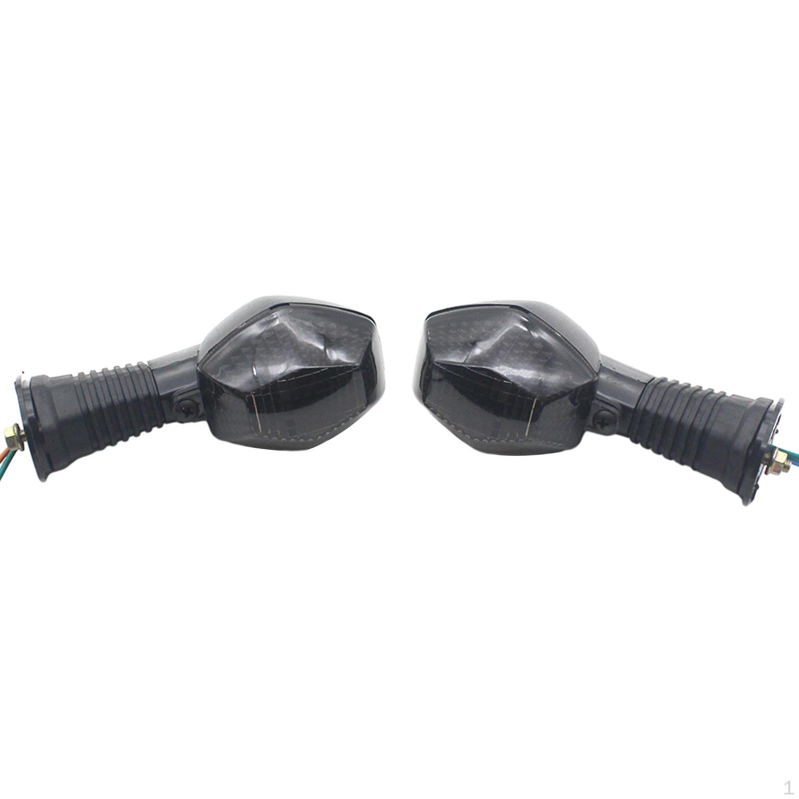 

2 шт. светодиодных указателей поворота для мотоцикла чёрный