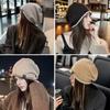 Thickened Beanie Caps Ear Protection Bonnet Cap Fashion Winter Hats  for Men Women