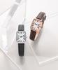 [LLOYD] LLOYD Awesome Square Classic Signature Women's Leather Watch LL2G20410X