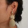 Summer Fashion Pineapple Earrings For Women Alloy Jewelry Gift Accessory
