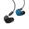final A2000 Japanese Audio Earphones Dynamic Driver f-Core DU 2-Pin Connector OFC Cable Black Blue