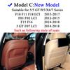 New Model Front Seat Backrest Leather Pocket Pack Trim Cover For BMW 5 GT X5 X6 7 Series F10 F11 F07 F01 F02 F15 F16 730 735