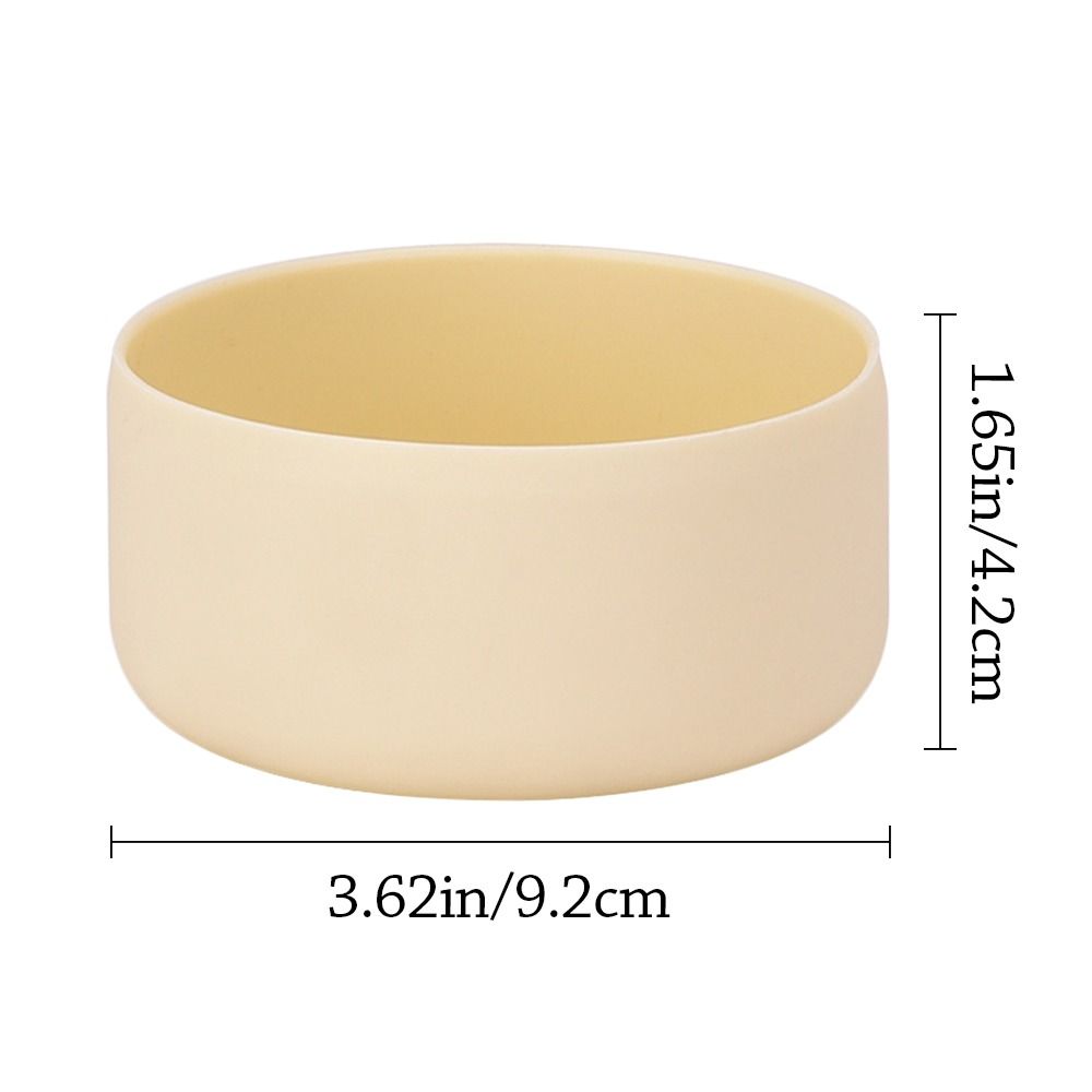 Water Drink Bottle Pad Silicone Water Cup Coasters Non-Slip Wearresistant Water Bottom Sleeve Vacuum Cup Bottom Mat Mug