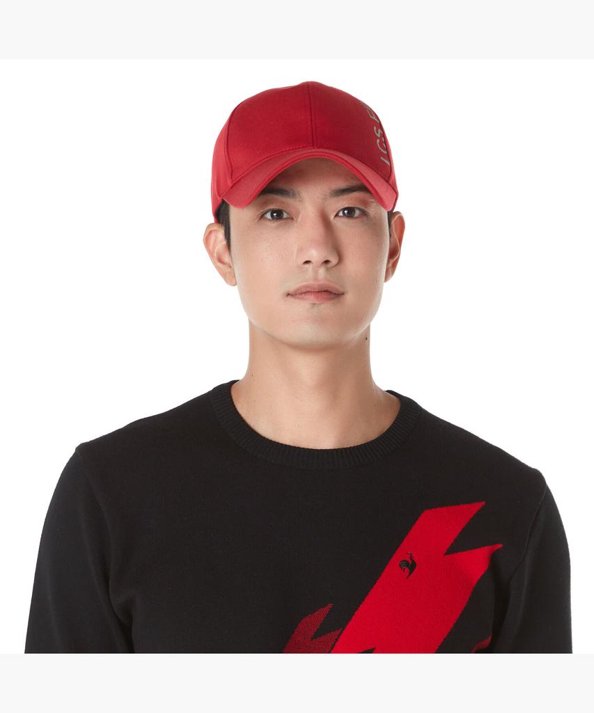 LECOQ GOLF Men'S Silver Lettering Point Cap (Gp321Mcp91)