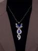 Crystal Pendant Sweater Necklace - Fashionable and Atmospheric Design