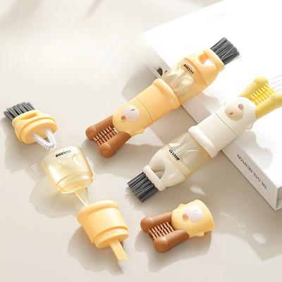 Five-in-one Cup Lid Brush, Water Cup Brush, Baby Food Machine Blade Gap Cleaning, Cup Mouth Brush Cleaning Baby Bottle Magic Tool
