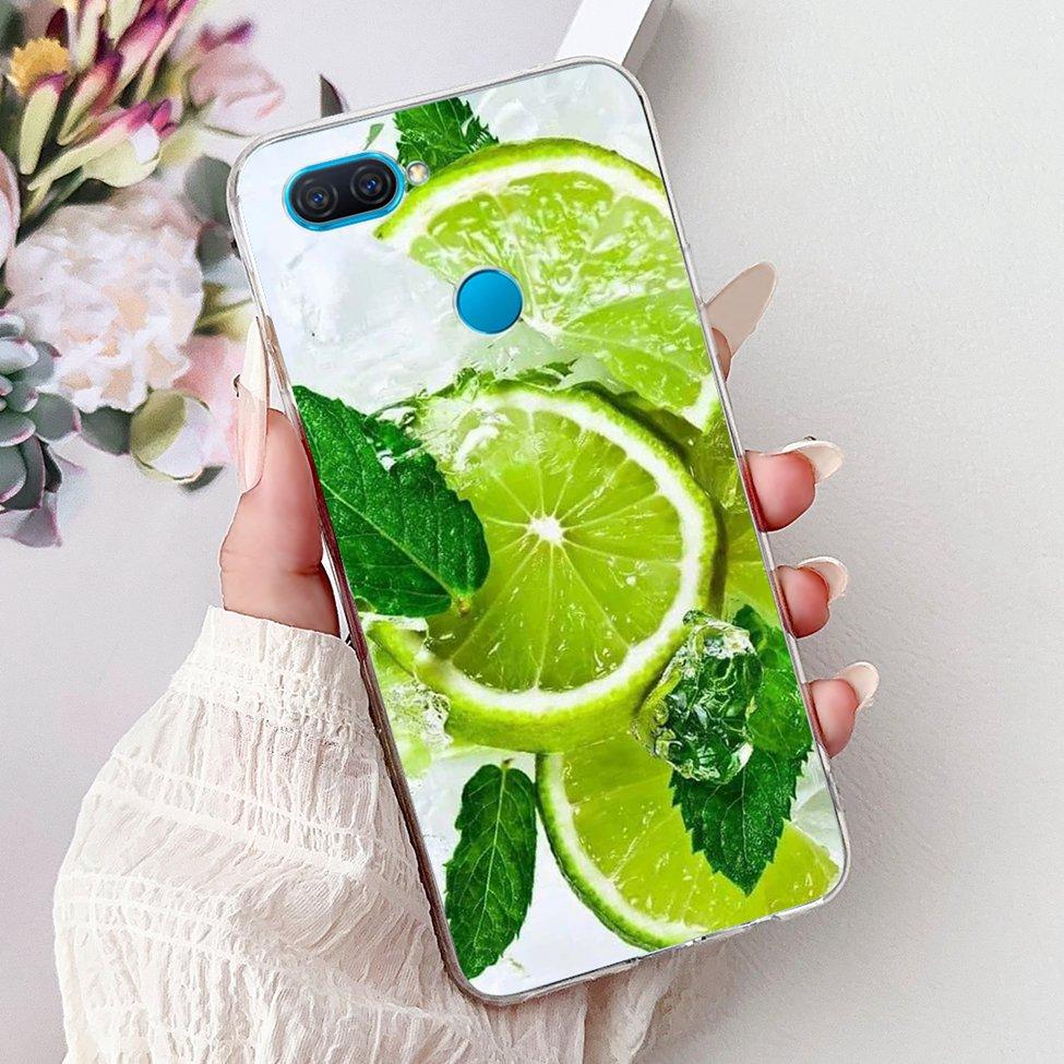 Clear For Oppo A12 CPH2077 CPH2083 Cover For Oppo A12 Case Luxury Butterfly Love Fashion Flowers Cool Lion Cute Painted