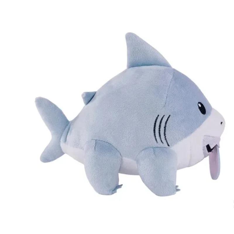 New Anime Jeff The Land Shark 8-Inch Plush Toys Kawaii Stuffed Dolls Cute Sharp Animals Doll Plushies Kids Birthday Gifts Custom