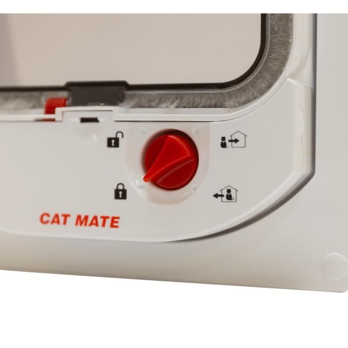 Cat Mate Elektromagnetická kočičí dvířka, bílá (254 W)