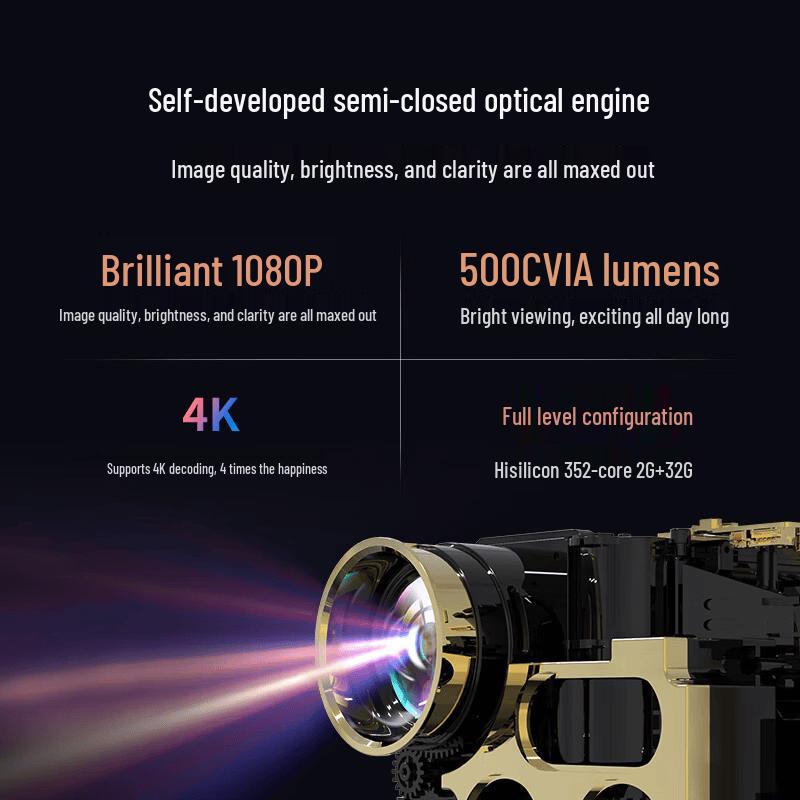 Konka H20 1080P Smart Home Projector (CN version)