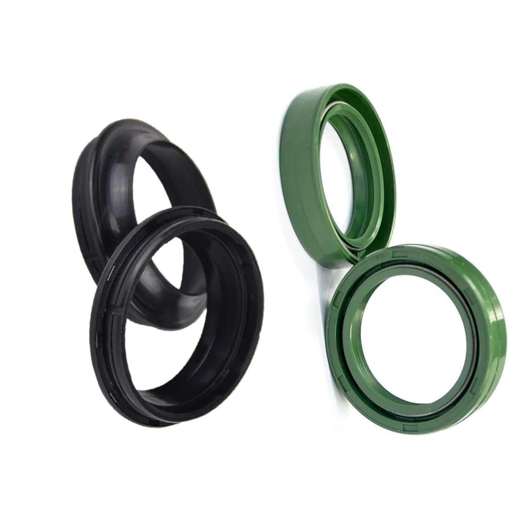 For Yamaha TT-R225 XT225 TTR230 TT-R230 RZ350 RD400 SR500 XS500 XS650 IT125 Motorcycle Front Fork Damper Oil Seal Dust Seals Kit