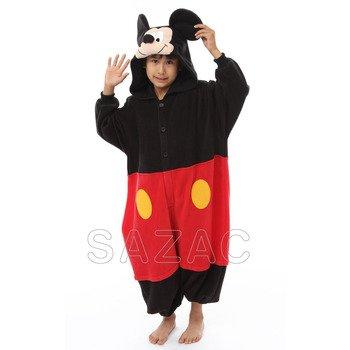 SAZAC Mickey Mouse Fleece Kigurumi 130cm RBJ-026H