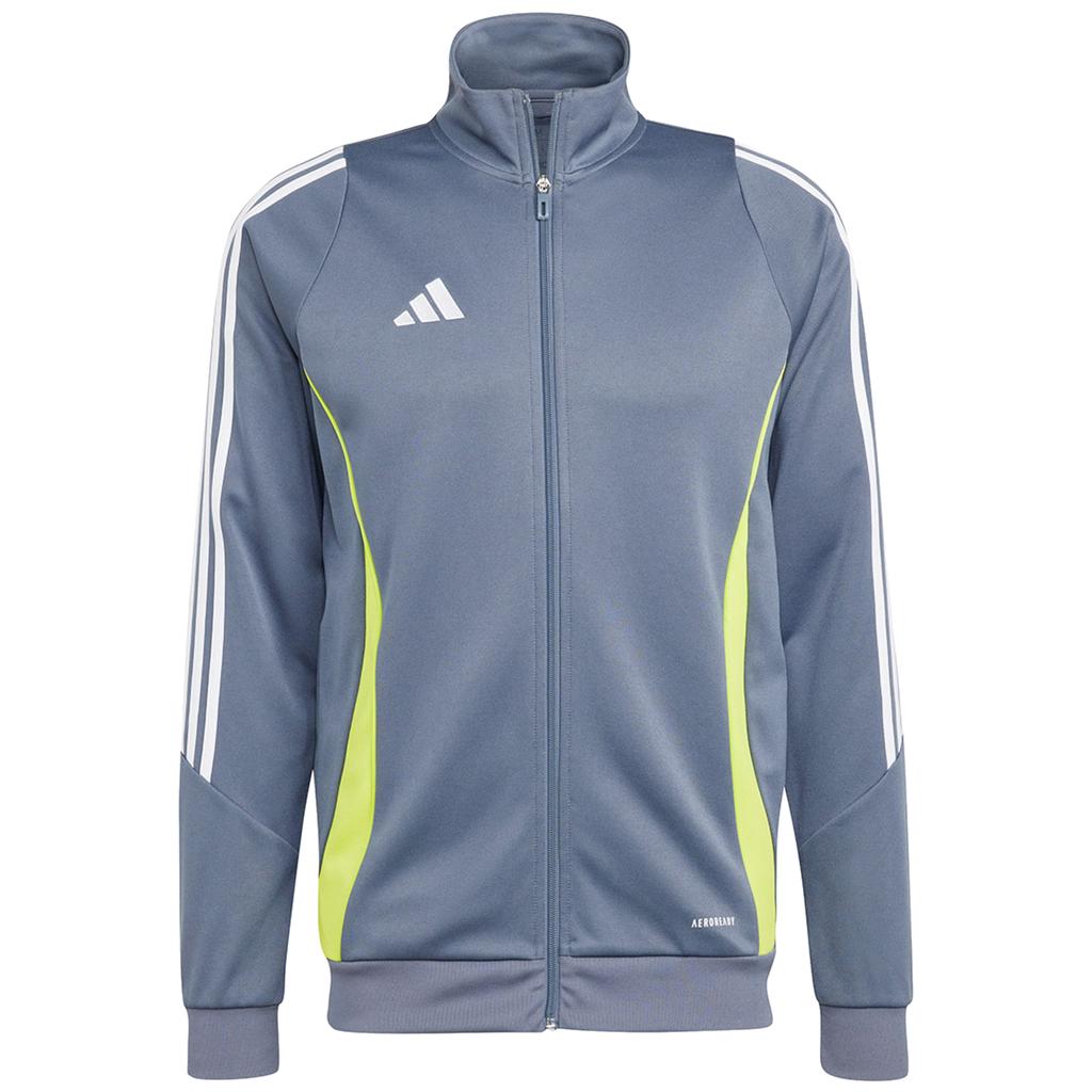 ADIDAS PERFORMANCE Tiro 24 Jacket, Mens Grey Sweatshirt