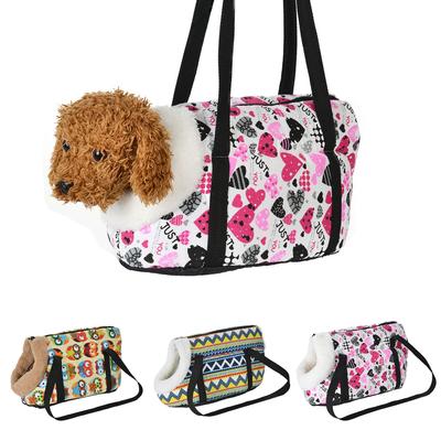 Warme Katzentrage Herbst Winter Kätzchen Umhängetaschen für kleinen Hund Katzen Tragbar Outdoor Reise Welpen Rucksack Haustierbedarf