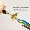 Bionic Fly Fishing Bait Hook with Exquisite and Realistic Appearance Design Suitable for All Kinds of Waters