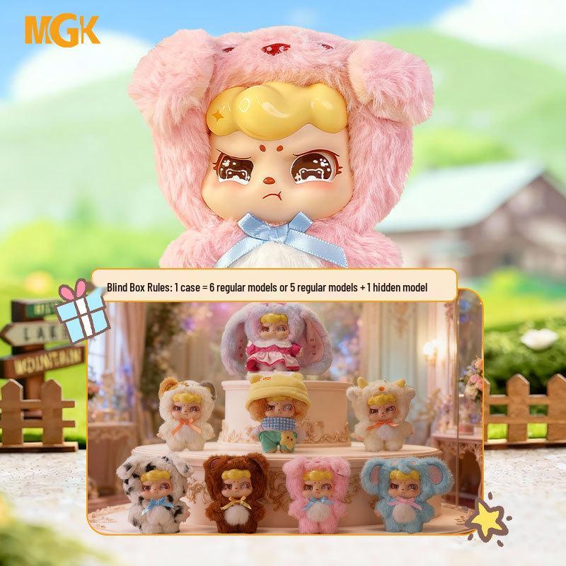 Gugu Mi Enamel Plush Trendy Toy Blind Box Pendant & Desktop Ornament