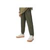 Li Ning Comfortable Loose Solid Color Casual Pants Men Bottoms Grape-Green AYKU607-5