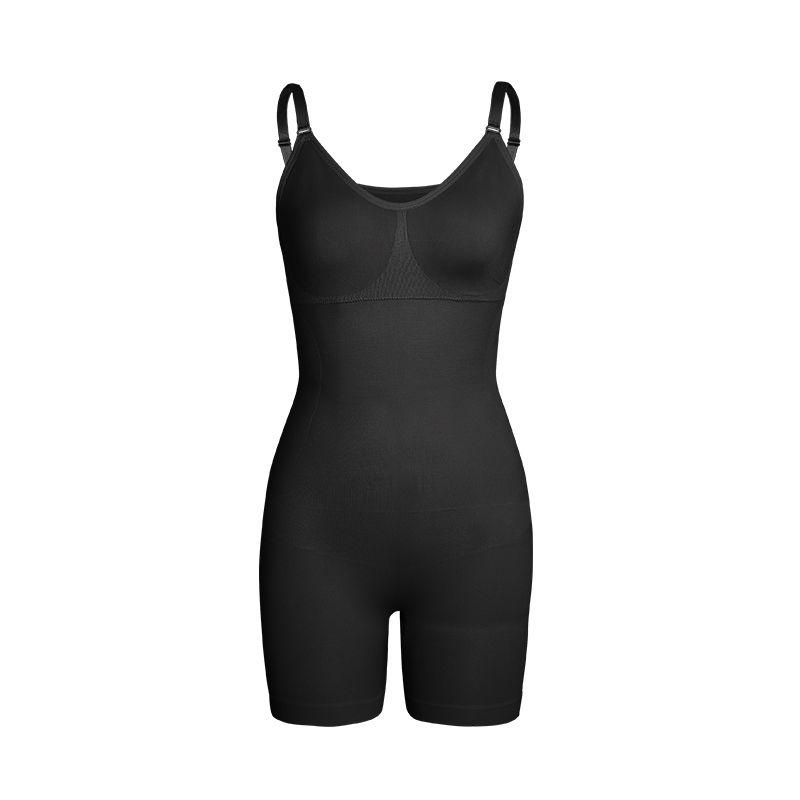 

Beauty Back Sling Jumpsuit Open Gear Peach Hip Jumpsuit Women Fitness Aerobics Sports One-Piece Yoga Clothes With Chest Pad Black XL/2XL