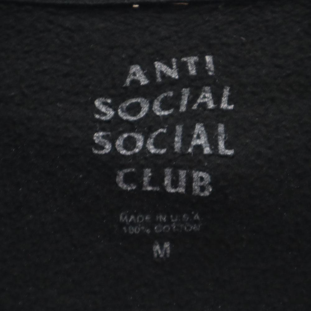 ANTI SOCIAL SOCIAL CLUB Made in USA Back print Long sleeve Sweatshirts Men's Used