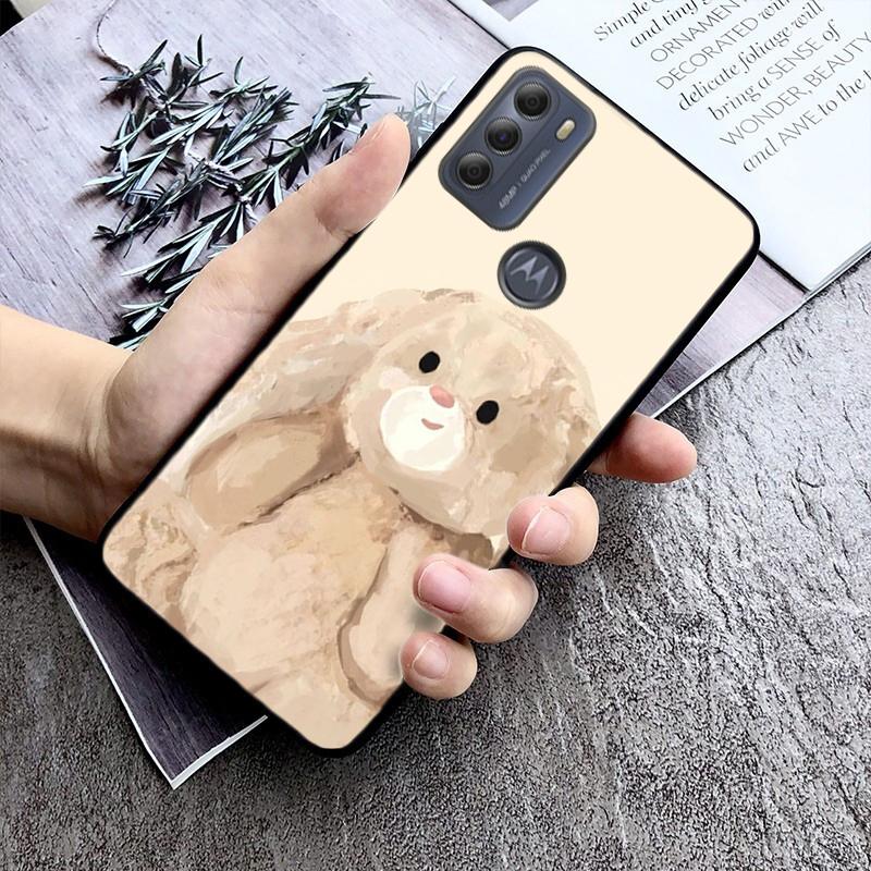

Phone Case For Moto G86 G85 G75 G15 G05 G56 G72 G53 G54 G84 G60 G31 G32 G24 G 5G G Play Bunny Moto G15