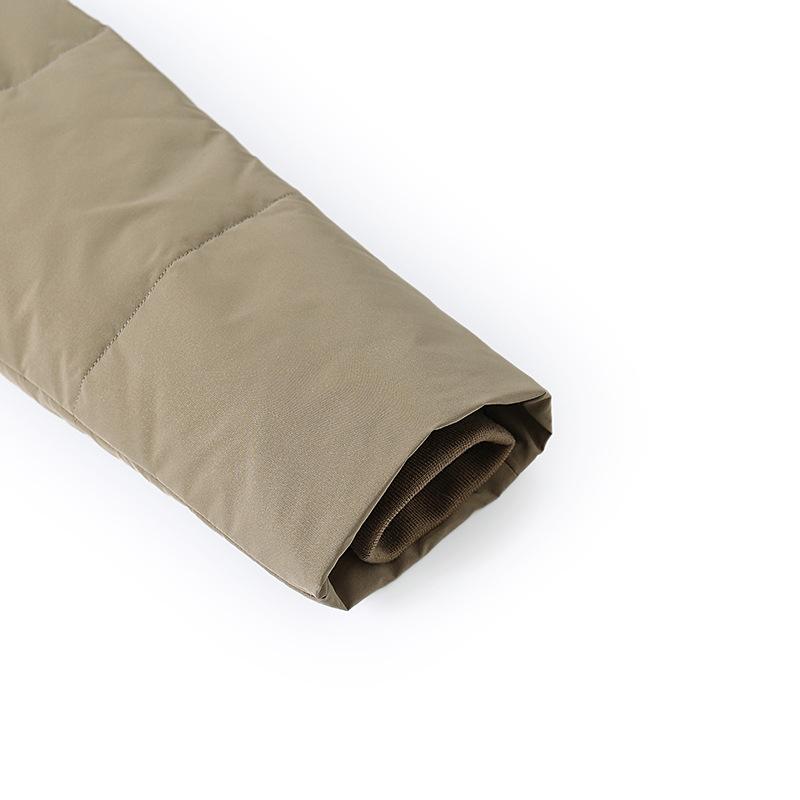 Women's Down Jacket Mid Length Winter Thickened Warm Jacket for Middle-aged and Elderly People
