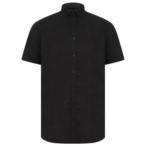 Camicia Oxford moderna a maniche corte da uomo Henbury