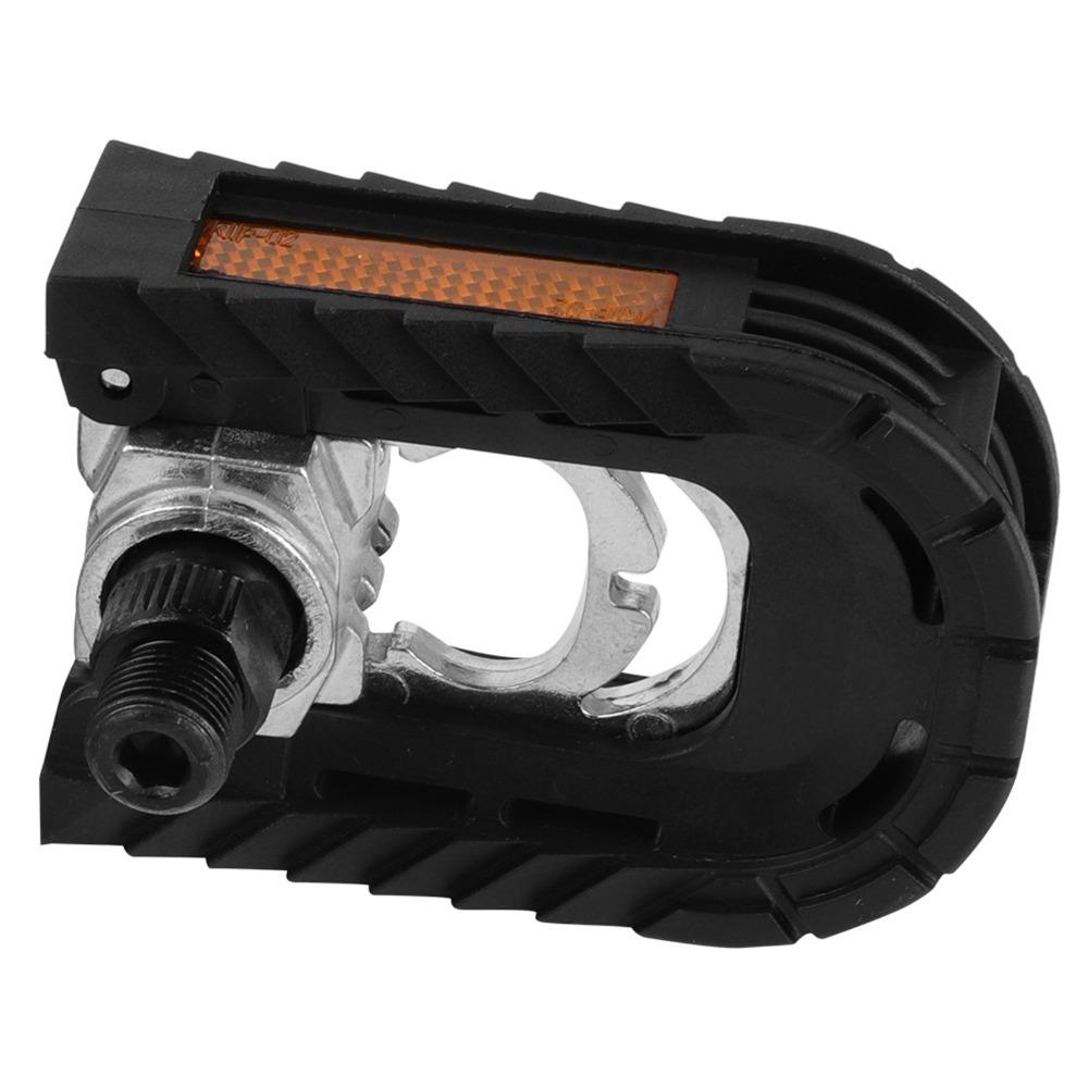 1 Pair Aluminum Alloy Folding Bike Pedals Foldable Cycling Pedals Bicycle Pedals  for Bike Riding