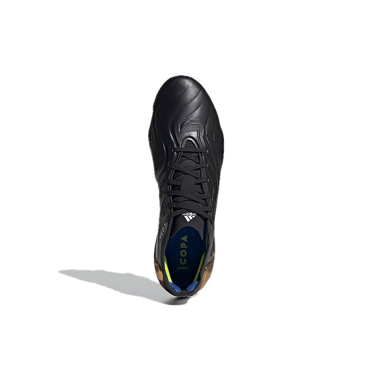 Adidas Copa Sense.1 FG Black Gold Metallic Men Sneakers Core-Black Cloud-White FW7921