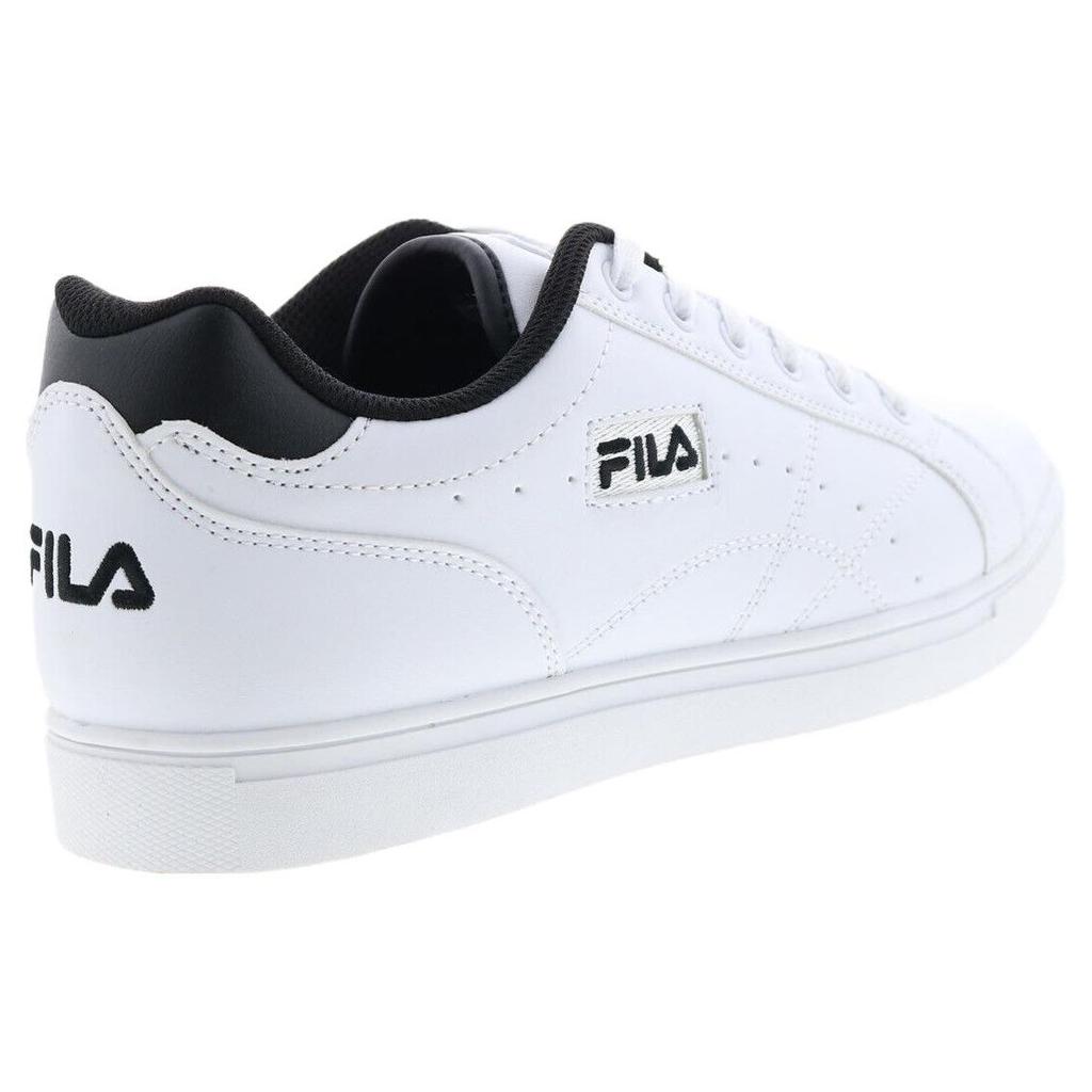 Fila Versatile Comfortable Lightweight Casual Durable Breathable Low-Top Skate Shoes Men Sneaker White Black 1CM00873-120