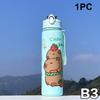 800ml Sticlă de Apă Desene Animate Capibara, Cană de Apă din Plastic, Portabilă, Capacitate Mare, Cu Pai, Sticlă de Apă Sport, Călătorie, Exterior