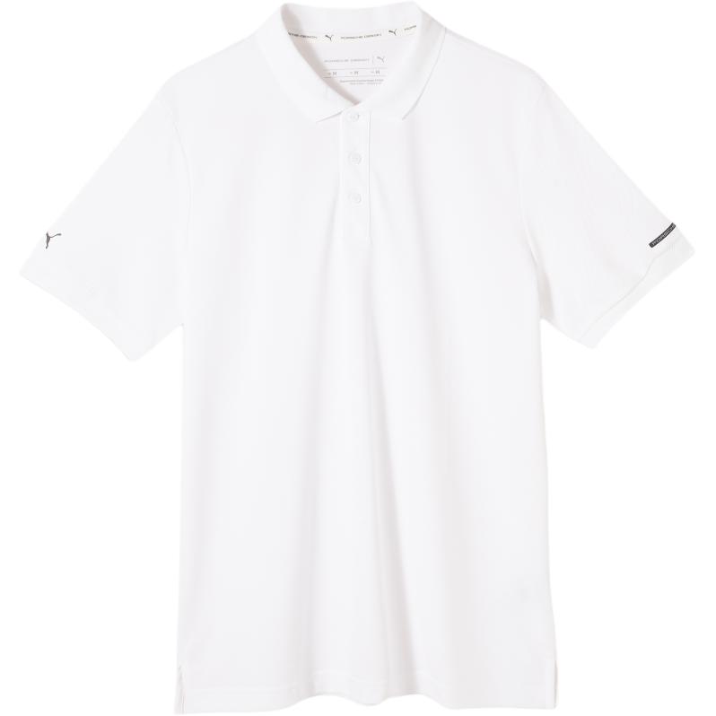 

Puma Серия Porsche Design Легкая Удобная Футболка-поло с коротким рукавом Мужские топы Белый 533843-04 XL