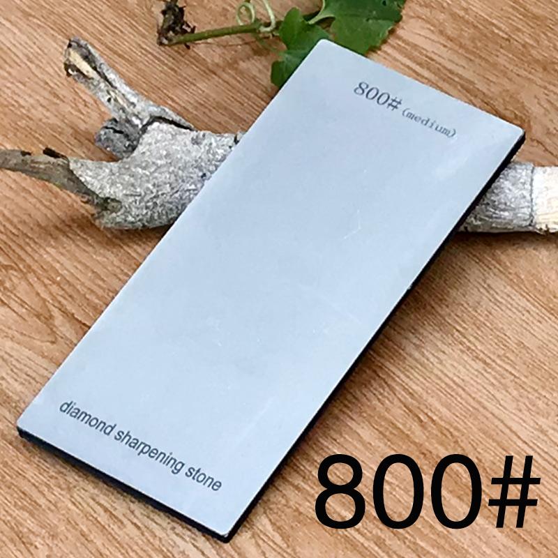 Knife Sharpener Sharpening Stone Diamond Grindstone with Bamboo Base Non-slip Base Diamond Slate Daily Sharpening Cutting Edge