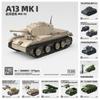 Ww2 Cruise tank MK III 1:35 military model enthusiasts building block toys educational toy home alone novel children toys friend