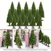 ARTIBETTER Model Pine Trees for Dioramas, Landscape Trees, Tree Models for Landscape Layouts, Architecture, Railways, Wirework, Plastic, Home