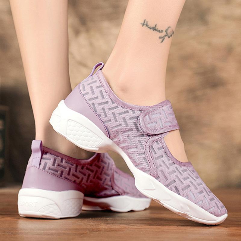 Atmungsaktive Freizeitschuhe für Damen, Jazz-Tanz-Sneakers
