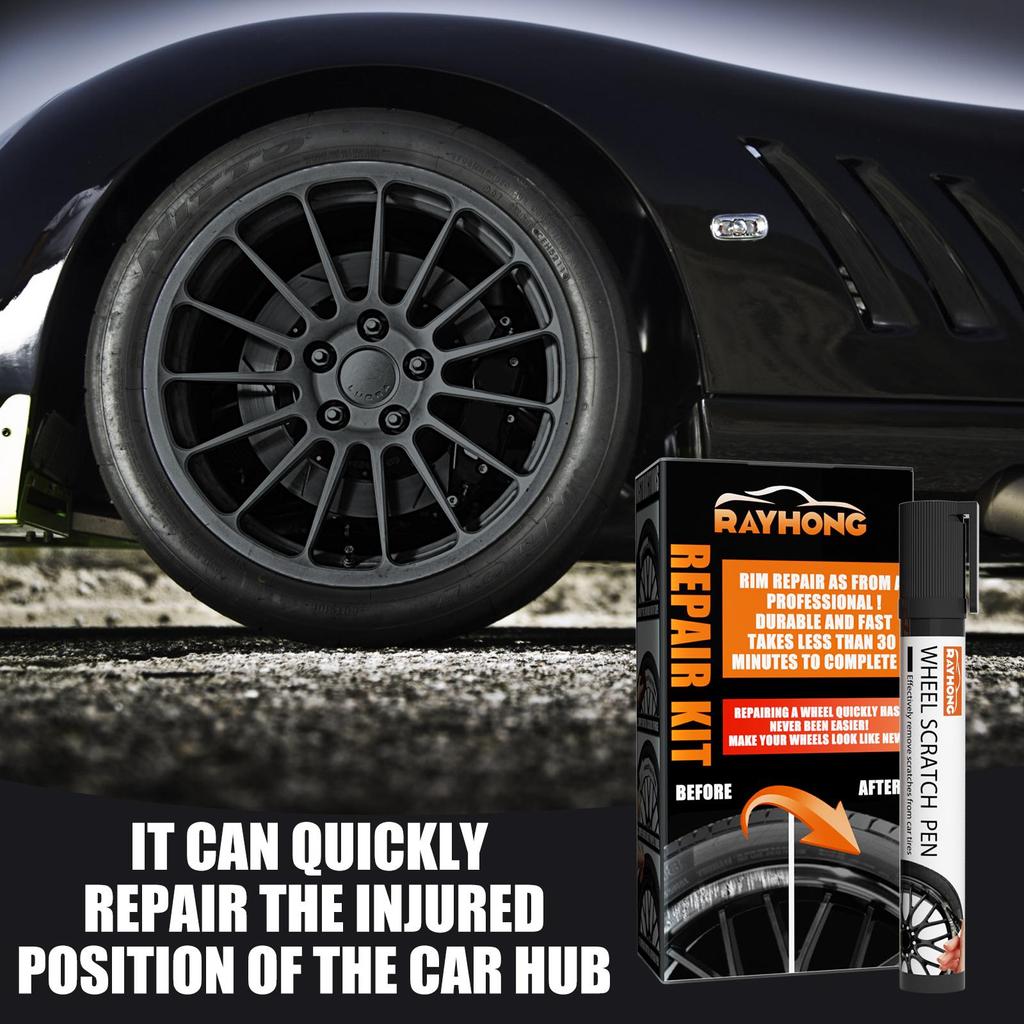 Wheel Scratch Repair Pen Set Repair Pen Paint Repair Wheel Scratch Repair Scratch Removal Car Paint Pen