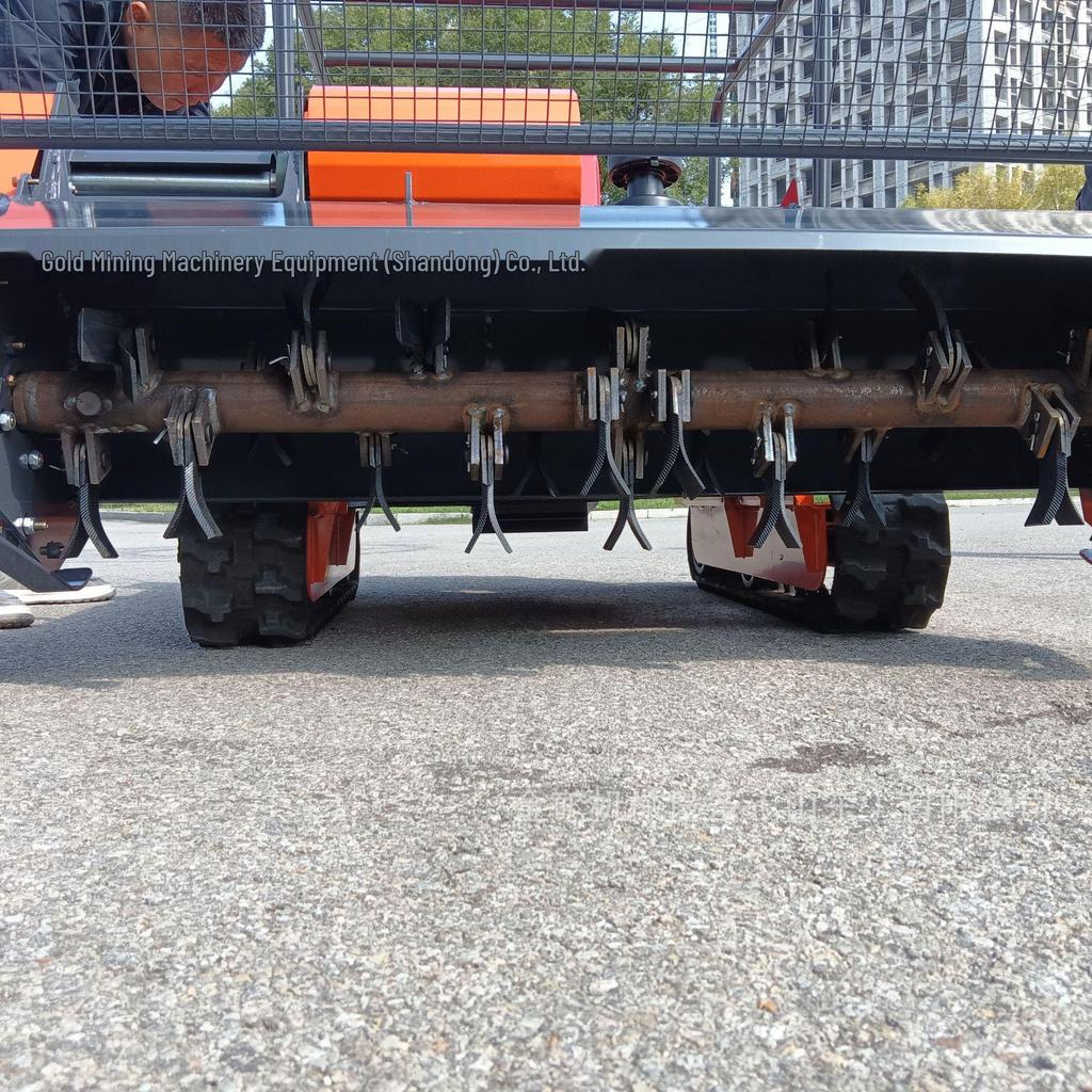 Indonesian Diesel Crawler High-Power Intelligent Orchard Mower