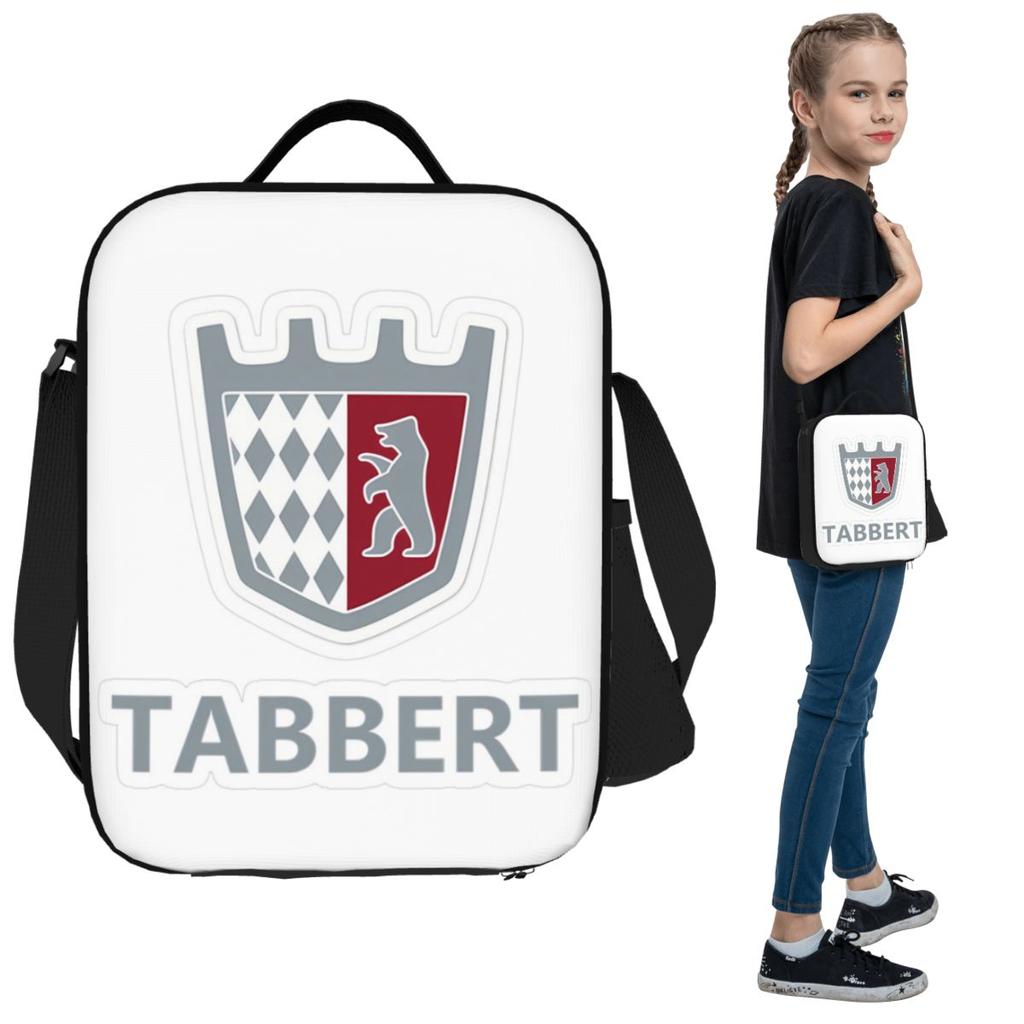 Tabbert Logo Insulated Lunch Bag for Women Office Cooler Thermal Food Box Tote Leakproof Lunch Boxes Container