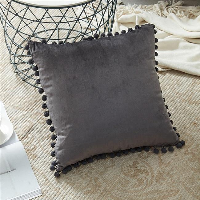 1pcs Soft Velvet Cushion Covers Pillowcases Square Decorative Pillow Cover for Sofa Comfortable Bed Car Home Throw Pillow Case