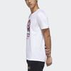 Adidas Neo Round Neck Straight T-Shirt Men Tops White GK1479