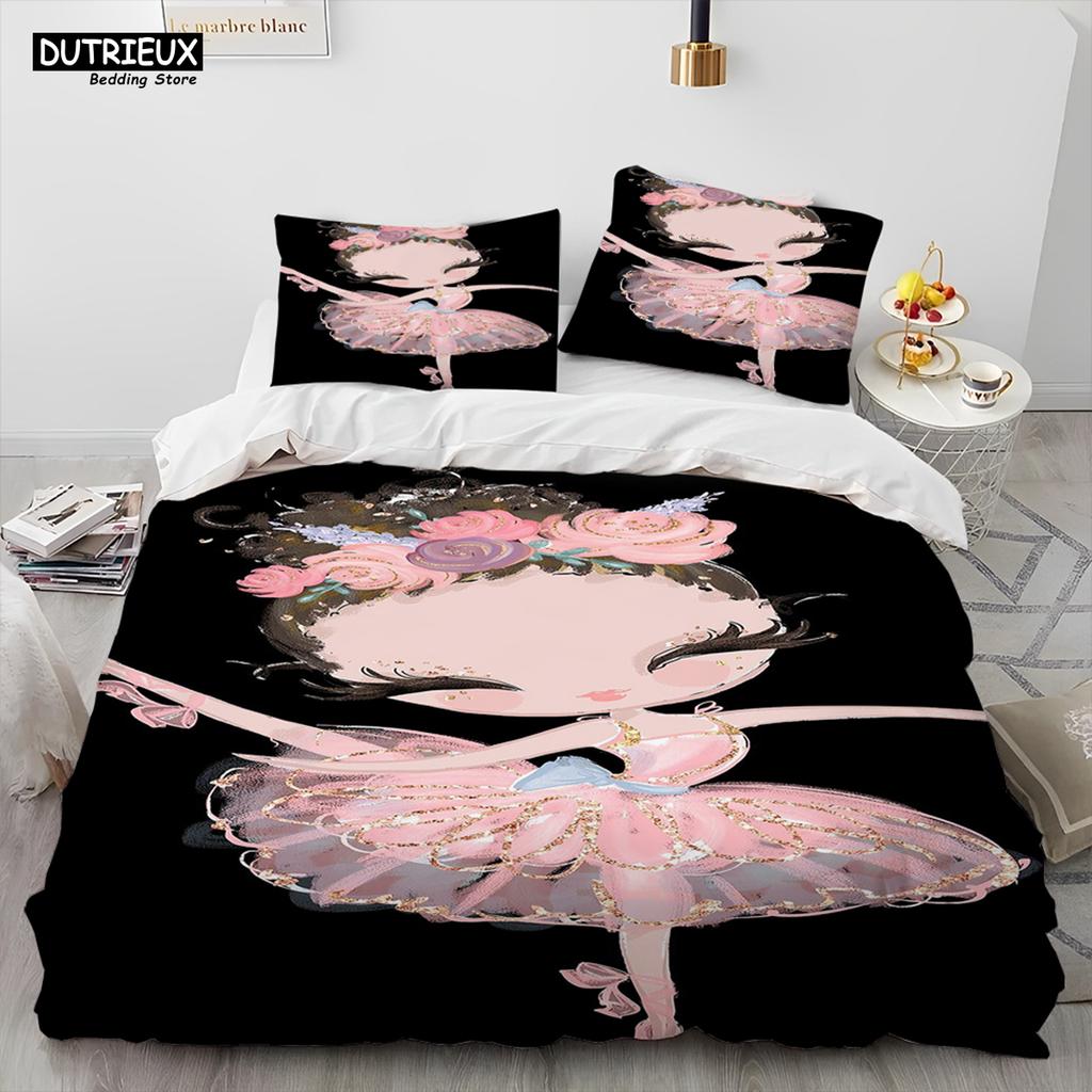 3D Bed set Beautiful Beach Bedding Bed Sets Modern Quilt Cover+pillowcases Winter California King Bedding Sets Jogo De Cama Bed
