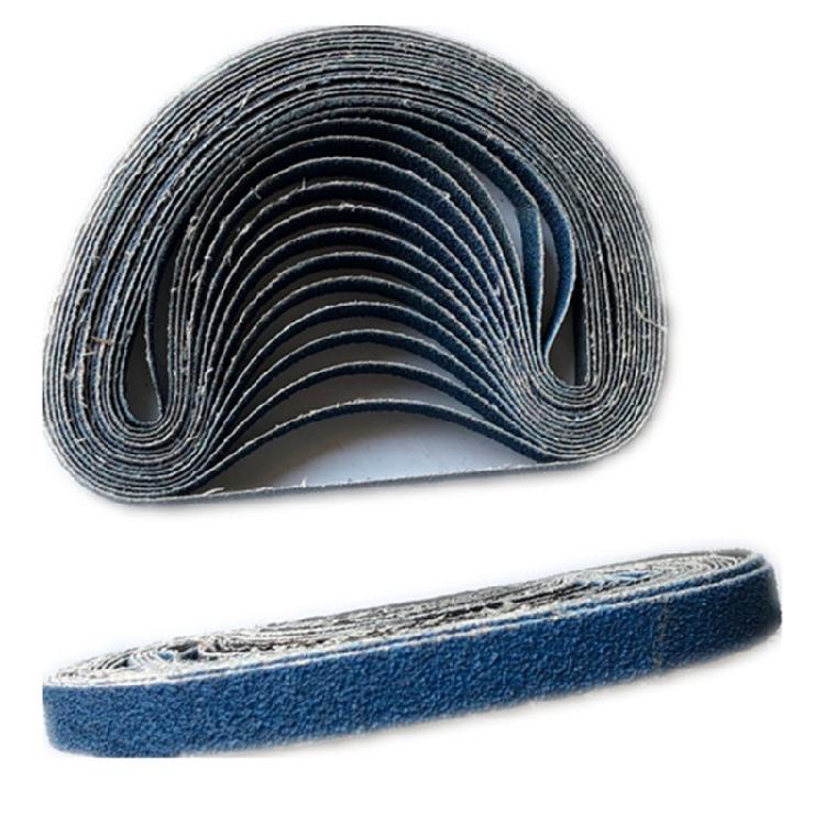 Pack Of 10 Sturdy Zircon Sanding Belts 20mmx520mm Sturdy Sanding Belts For Versatile Use In Grinding And Sanding