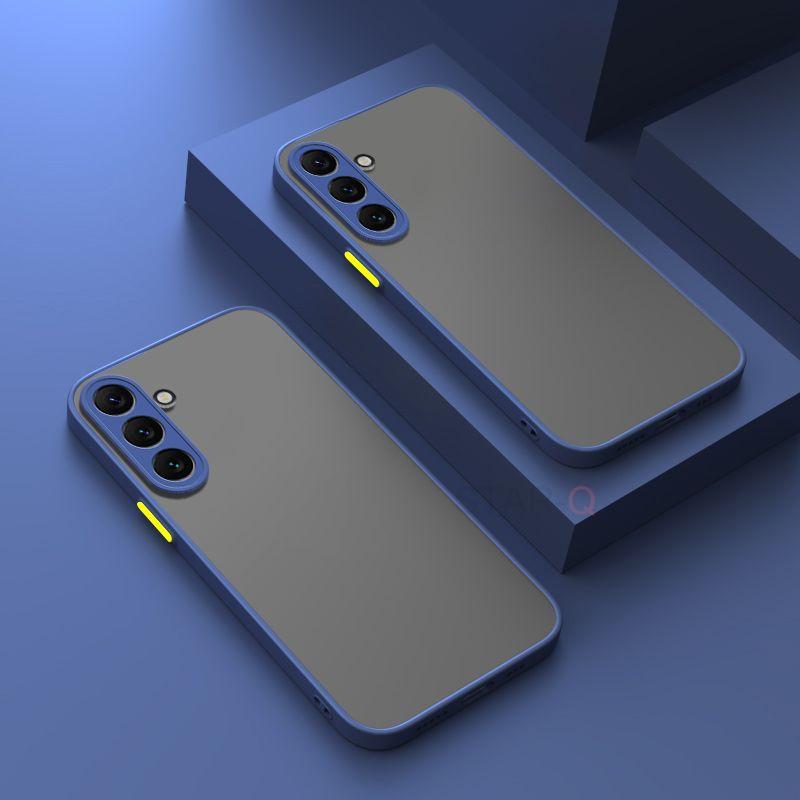 Matte Translucent Hard Case For Samsung Galaxy A55 A54 A35 A34 A25 A24 A14 A15 4G 5G A05s Silicone Back Cover A 55 35 25 15