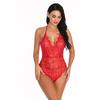 New Sexy Women Lace Bodysuit Sexy Teddy Lingerie Jumpsuit Backless Underwear