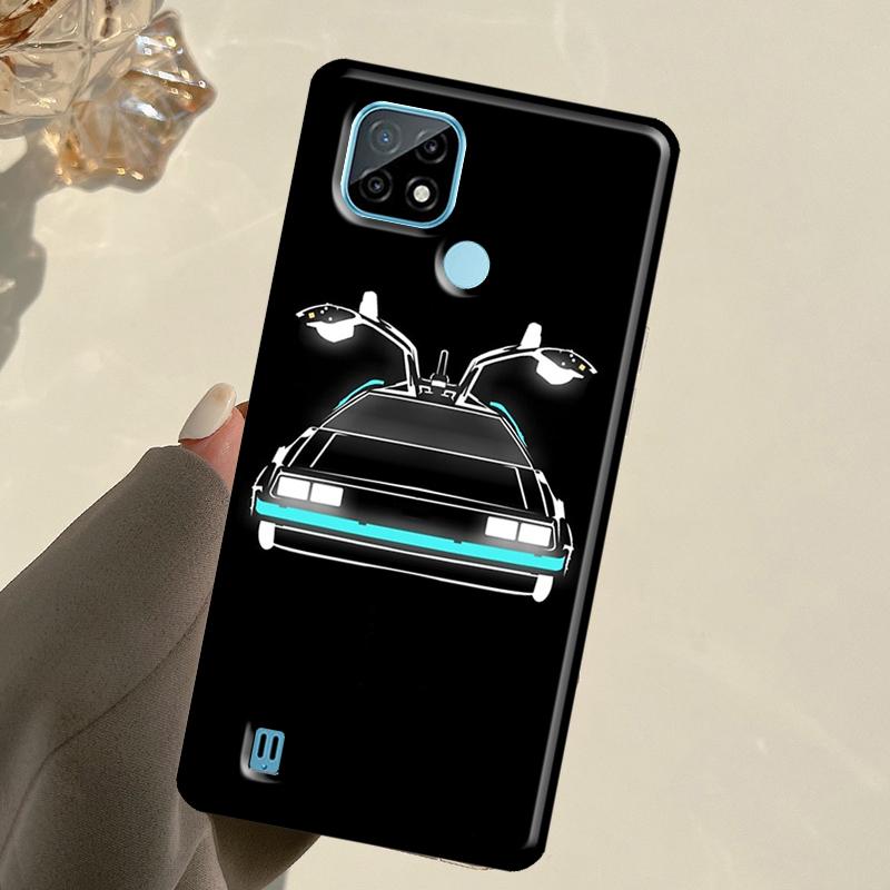 Back to the Future Cool For Realme 14 Pro Plus 10 11 12 13 GT 6 6T 5 GT7 Pro C61 C55 C53 C51 C21Y C25S C67 C75 Case