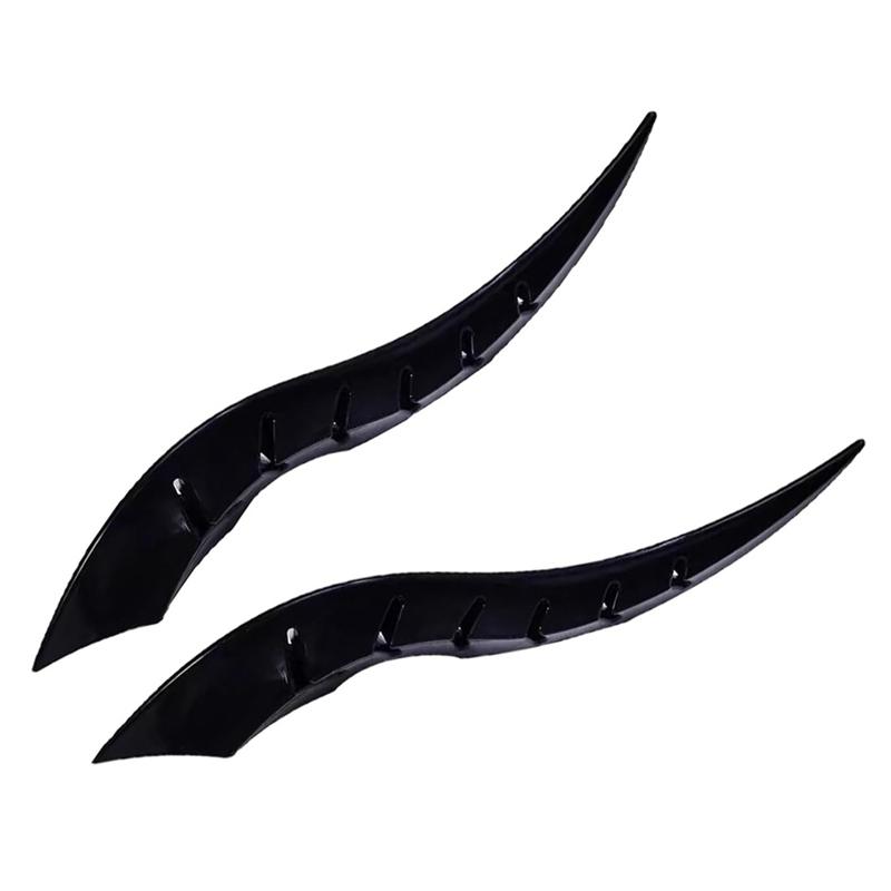 Universal Halloween Car Roof Decoration 3D Devil Horns Sticker Ornament Car Roof Modification,Car Roof Dragon Horn Modification чёрный